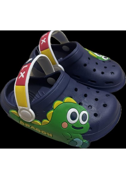 Çocuk Croks Model Süslü Terlik Sandalet