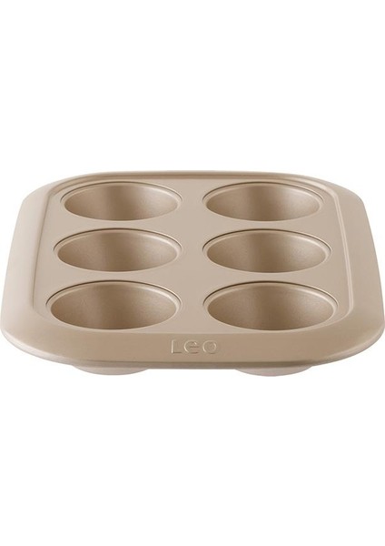 Leo Balance Karbon Çeliği 6 Lı Muffin Fırın Tepsisi
