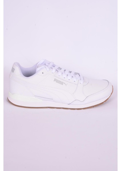 384855-05 St Runner V3 L Erkek Beyaz-Beyaz Spor Ayakkabı