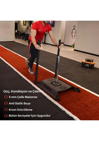 Motive Luxury Kızak Çelik Spor Pro Tow Sled