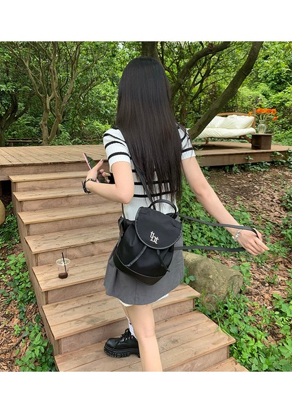 Kadın Ins Moda Kanvas Rahat Zarif Tek Omuzlu Messenger Sırt Çantası (Yurt Dışından) modelleri