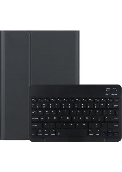 DY-E10 Bluetooth Klavye Koruyucu Deri Kılıf Siyah (Yurt Dışından)