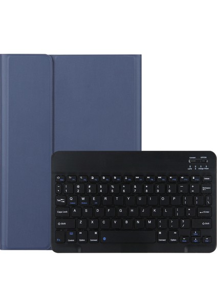 Lenovo Tab M10 3. Nesil Mavi Için Bluetooth Klavye Kılıfı (Yurt Dışından)