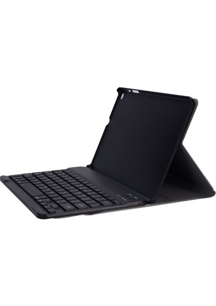 DY510 Bluetooth Klavye Pu Kılıf Galaxy Tab A 10.1 (2019) T510 Siyah (Yurt Dışından)