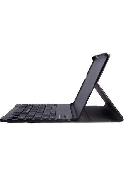 DY510 Bluetooth Klavye Pu Kılıf Galaxy Tab A 10.1 (2019) T510 Siyah (Yurt Dışından)
