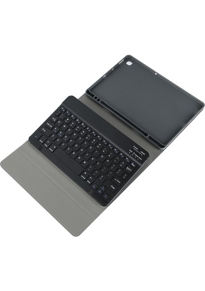Samsung Galaxy Tab A9 Siyah A7 Bluetooth Klavye Kılıfı (Yurt Dışından)