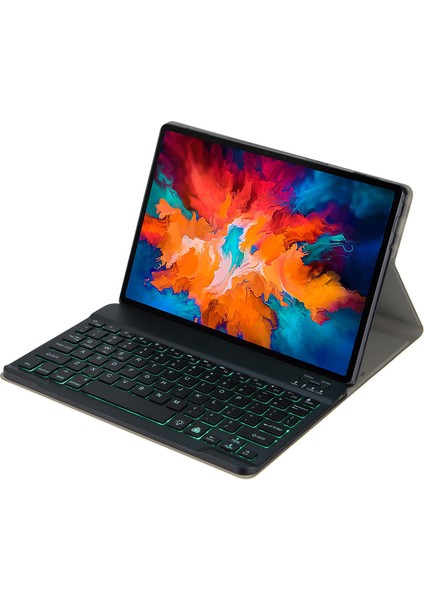 Lenovo Tab M10 Hd Gen 2 Mavi Için Arka Işık Klavye Kılıfı (Yurt Dışından) fırsatları