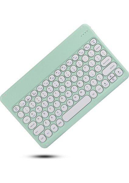 X4 Universal Pan Sprey Renkli Bluetooth Klavye Nane Yeşili (Yurt Dışından)
