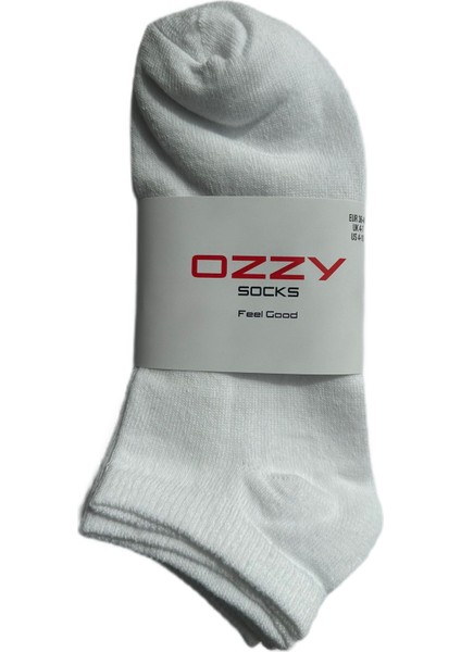 Ozzy Socks 12 Çift Ekonomik Pamuklu Erkek Patik