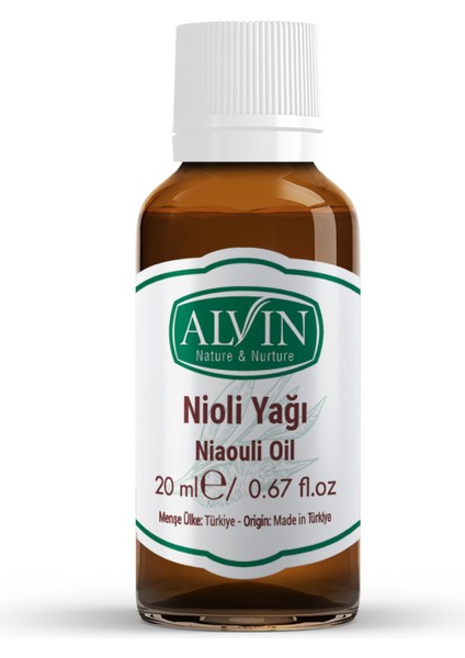 Nioli Yağı (Niaouli Essential Oil), Doğal, 20 ml