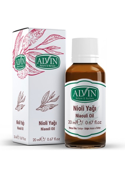 Nioli Yağı (Niaouli Essential Oil), Doğal, 20 ml