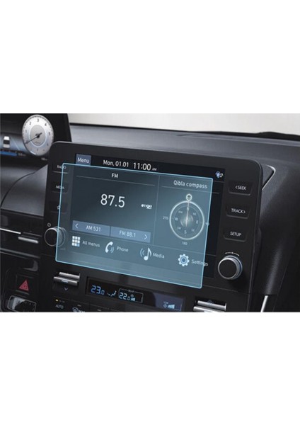 Hyundai Staria 8 Inç Multimedya Ekran Koruyucu Nano Şeffaf