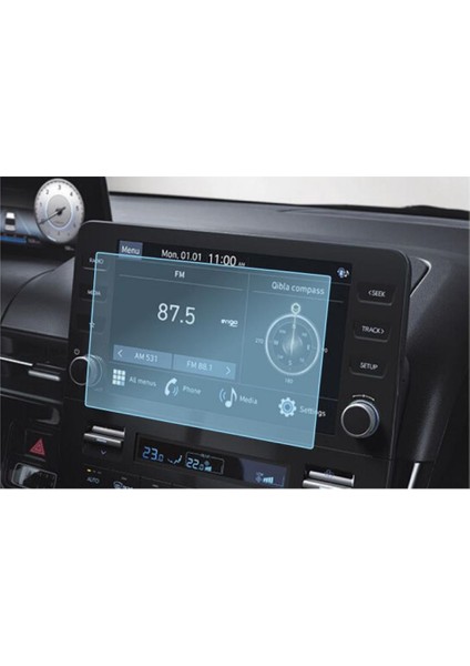 Hyundai Staria 8 Inç Multimedya Ekran Koruyucu Nano Şeffaf modelleri