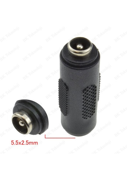5.5x2.5mm Dişi-Dişi Dc Güç Kaynağı Uzatma Adaptörü fiyatları