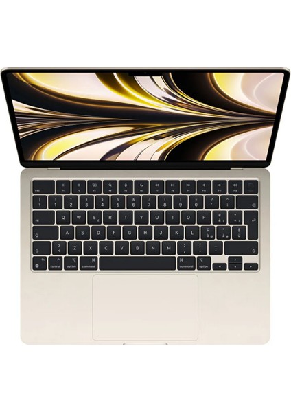 MacBook Air M2 8c Cpu 8c Gpu 16GB 256 GB SSD 13.6" Yıldız Işığı Z15Y00102