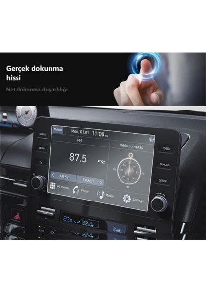 Hyundai Staria 8 Inç Multimedya Mat Ekran Koruyucu Şeffaf fırsatları