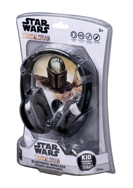 SW-9938-MN Star Wars Mandalorian Mikrofonlu Kablosuz Çocuk Kulaklığı