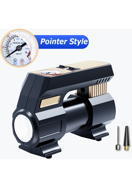 Işaretçi Stili 12V Taşınabilir Araba Hava Pompası Elektrikli Lastik Şişirme Pompası Dijital Hava Kompresörü Oto Lastik Pompası Otomobil Motosiklet Bisiklet Için (Yurt Dışından)