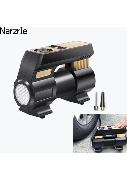 Işaretçi Stili 12V Taşınabilir Araba Hava Pompası Elektrikli Lastik Şişirme Pompası Dijital Hava Kompresörü Oto Lastik Pompası Otomobil Motosiklet Bisiklet Için (Yurt Dışından) indirimleri