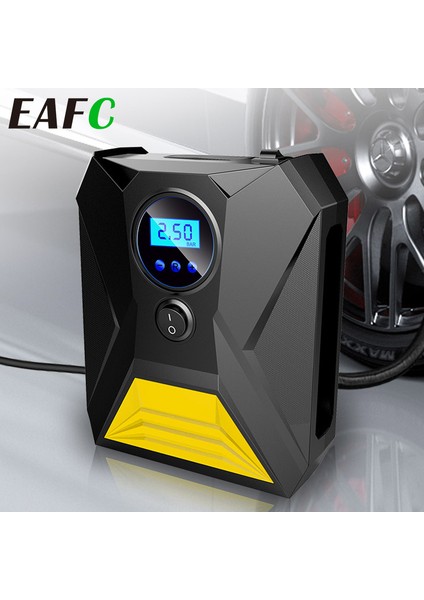 Işaretçi Stili 12V Araba Hava Kompresörü Pompası Elektrikli Lastik Şişme Taşınabilir Dijital Oto Lastik Şişirme Araba Motosiklet Için LED Işık Lastik Pompası (Yurt Dışından) fırsatları