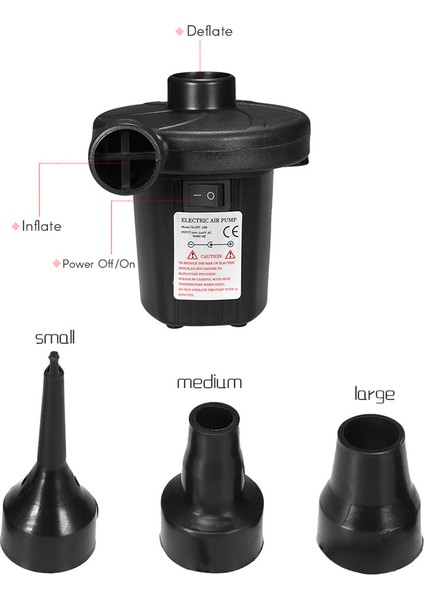 Ab Fişi 12V Şişme Pompa Elektrikli Hava Yatağı Kamp Pompası Hava Kompresörü Taşınabilir Şişirme Hava Pompası Ev Tekne Için Ab Abd Ingıltere Fişi (Yurt Dışından) fırsatları