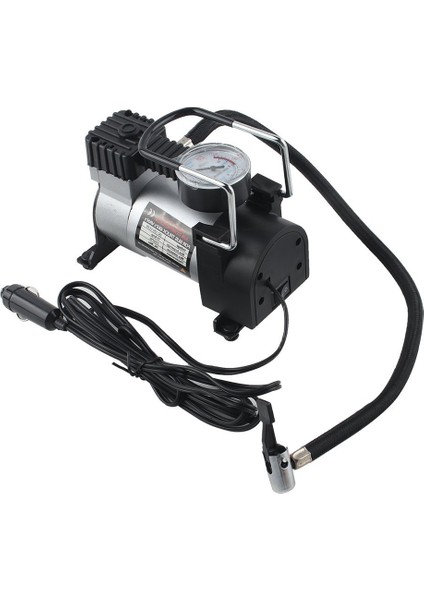 80PSI Evrensel 12V Yüksek Güçlü Araba Çift Silindirli Şişirme Pompası Hava Kompresörü Şişirme Taşınabilir Ar Lastik Pompası Araba Aksesuarları (Yurt Dışından)