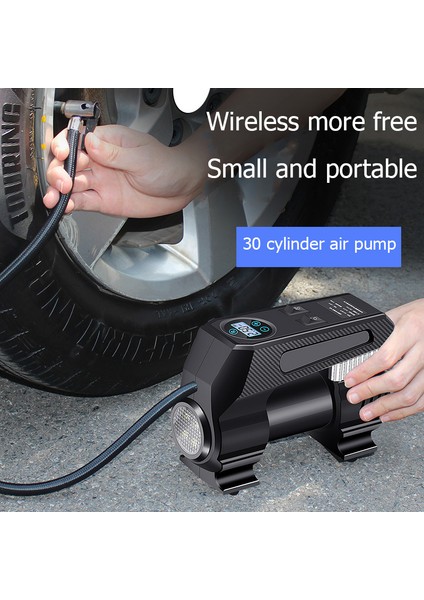 JM8819B1 Araba Hava Kompresörü Için Bisiklet Pompası Taşınabilir Araba Lastik Şişirme Hava Enjektörü Elektrikli Bisiklet Için Hava Pompası Lastik Kompresörü Taşınabilir (Yurt Dışından)