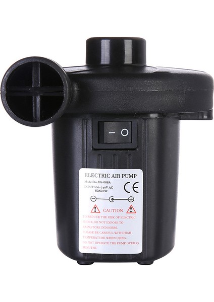 Araba Için 12V 12V 220V Elektrikli Hava Pompası Şişirme Pili Şarj Edilebilir Hava Kompresörü Taşınabilir Pvc Tekne Yatağı Şişme Havuz Raft Yatağı (Yurt Dışından)