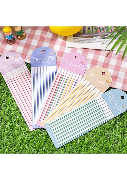 C-Kırmızı Tarzı 25 Yaprak Şeffaf Yapışkan Notlar Ince Uzun Şeritler Renkli Vurgulama Çıkartmalar Floresan Endeksi Kırtasiye Karalama Defteri 20*6 cm (Yurt Dışından) modelleri