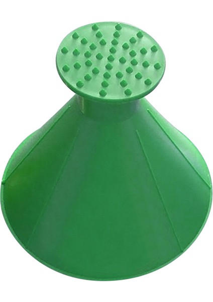 1 Adet Yeşil Stil Yeni Araba Buz Kazıyıcı Kış Oto Araba Sihirli Pencere Ön Cam Kar Kürekleri Şekilli Huni Kar Sökücü Deicer Koni Aracı Kazıma (Yurt Dışından)