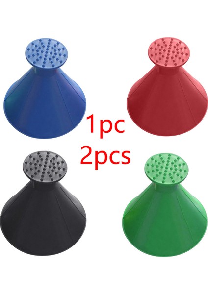 1 Adet Yeşil Stil Yeni Araba Buz Kazıyıcı Kış Oto Araba Sihirli Pencere Ön Cam Kar Kürekleri Şekilli Huni Kar Sökücü Deicer Koni Aracı Kazıma (Yurt Dışından) modelleri