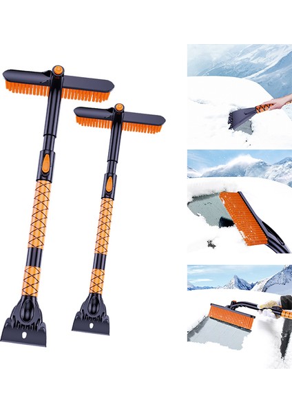 St 3910 Stili Ayrılabilir Araba Kar Fırçası Taşınabilir Çok Fonksiyonlu Telescoow Kürek Pratik Araba Kar Temizleme Araçları Pr Satış (Yurt Dışından) fiyatları