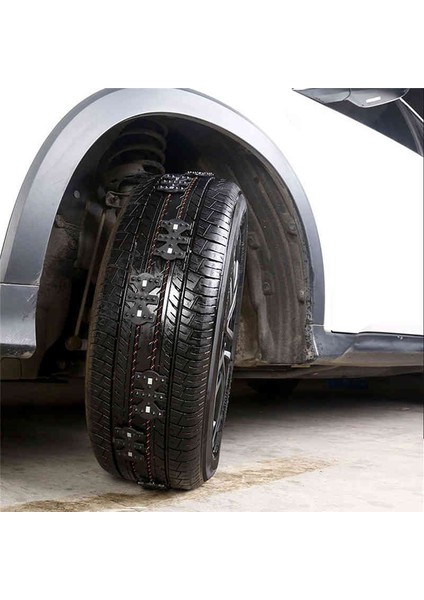 M Beden 4 Adet Kış Kaymaz Evrensel Siyah Yıpranmaz Tekerlek Lastik Kaymaz Acil Durum Zinciri Araba Kamyon Suv Mpv Oto Araba Aksesuarları Için (Yurt Dışından) fiyatları