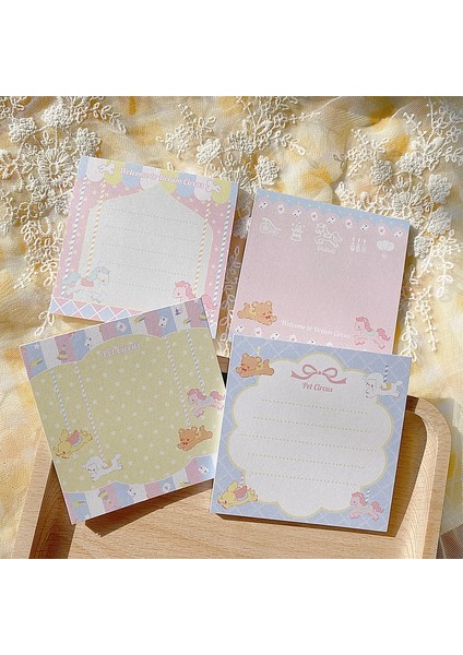 B Tarzı 50 Sayfa Güzel Eğlence Parkı Bloknot Kız El Hesabı Günlüğü Dıy Kolaj Dekoratif Malzeme Kağıt Not Defteri Kawaii Kırtasiye (Yurt Dışından) fiyatları