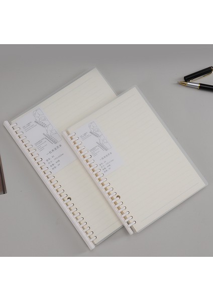 Nokta Stili B5 Yarı Saydam Buzlu Defter Iç Çekirdek Planlayıcısı Bağlayıcı Aksesuarları Günlüğü Kırtasiye Okul Malzemeleri A5 B5 (Yurt Dışından) fırsatları