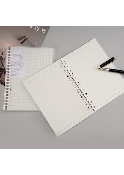Nokta Stili B5 Yarı Saydam Buzlu Defter Iç Çekirdek Planlayıcısı Bağlayıcı Aksesuarları Günlüğü Kırtasiye Okul Malzemeleri A5 B5 (Yurt Dışından) indirimleri
