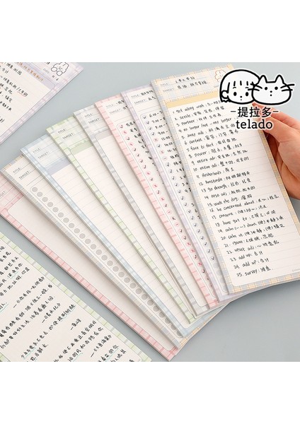 No.16 Stili Mınkys Yeni Eets B5 Yarım Kawaii Tavşan Bloknot Kağıt Yapılacaklar Listesi Dergisi Not Paperlaria El Kitabı Dıy Malzeme Kırtasiye (Yurt Dışından) fiyatları