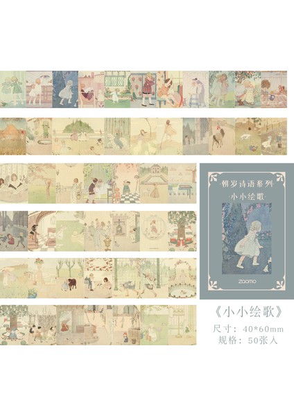 No.7 Tarzı Vintage Ortaçağ Posteri Mini Kitap Dekoratif Scrapbooking Dergiler Dıy Malzeme Kağıt Kartı Yaratıcı Memo Kırtasiye (Yurt Dışından)