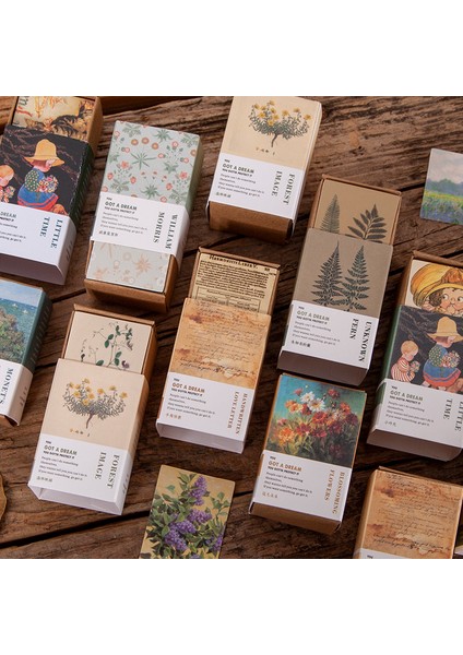 No.5 Tarzı Vintage Böcek Bitkiler Scrapbooking Dergisi Malzeme Kağıt Kart Yapımı Dıy Retro Yazılabilir Kağıt Etiket Yaratıcı Memo Kırtasiye (Yurt Dışından) fırsatları
