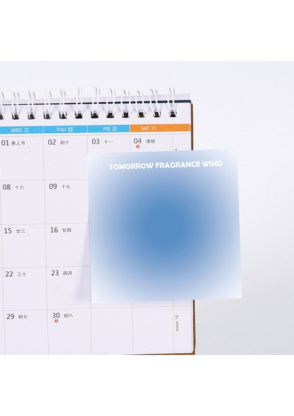 F Tarzı 50 Sheetsbook Degrade Renk Yapışkan Notlar Planlayıcısı Defter Karalama Defteri Tasarım Malzemeleri Öğrenci Okul Ofis Kırtasiye Malzemeleri (Yurt Dışından) modelleri