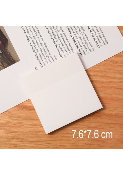 M Tarzı 1 P Lytwtw Kırtasiye Okul Malzemeleri Şeffaf Yapışkan Su Geçirmez Notlar Bloknot Ofis Etiket Kendinden Yapışkanlı Not Defteri (Yurt Dışından)