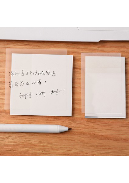 M Tarzı 1 P Lytwtw Kırtasiye Okul Malzemeleri Şeffaf Yapışkan Su Geçirmez Notlar Bloknot Ofis Etiket Kendinden Yapışkanlı Not Defteri (Yurt Dışından) indirimleri