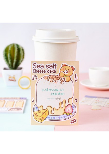 Liangxiaowucai Tarzı Lot Bloknotlar Yapışkan Notlar Küçük Mochi Hayattan Hoşlanıyor Önemsiz Günlük Scrapbooking Çıkartmalar Ofis Okul Kırtasiye (Yurt Dışından)