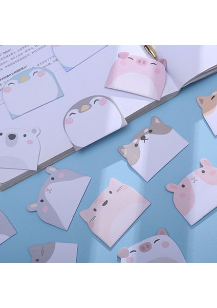 Penguen Tarzı 45SHEETSPACK Karikatür Yapışkan Notlar Kawaii Penguen Domuz Ayı Kedi Bloknot Etiket Öğrenci Hediyeler Kırtasiye Okul Ofis Malzemeleri (Yurt Dışından) indirimleri