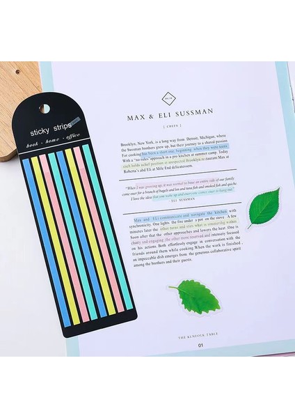 No.2 Tarzı Eets Renkli Çıkartmalar Şeffaf Floresan Endeksi Sekmeler Bayraklar Yapışkan Not Kırtasiye Çocuk Hediyeler Okul Ofis Malzemeleri (Yurt Dışından)