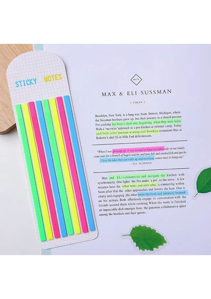 No.2 Tarzı Eets Renkli Çıkartmalar Şeffaf Floresan Endeksi Sekmeler Bayraklar Yapışkan Not Kırtasiye Çocuk Hediyeler Okul Ofis Malzemeleri (Yurt Dışından) fırsatları