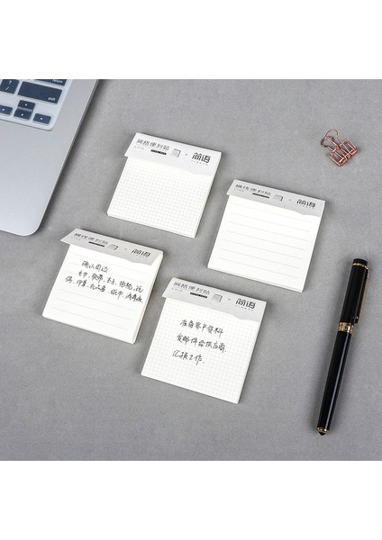 A7BOŞ Stil A6 A7 A8 Çizgi Izgara Boş Su Geçirmez Şeffaf Not Yapışkan Not Kağıdı Günlük Yapılacaklar Kontrol Listesi Paperlaria Okul Kırtasiye (Yurt Dışından) indirimleri