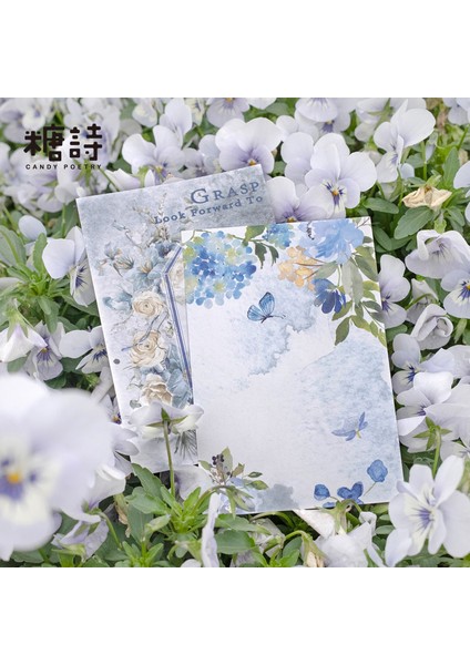 No.6 Stili Büyük Vintage Gül Çiçek Yazılabilir Bloknotlar Malzeme Kağıt Önemsiz Dergisi Scrapbooking Kağıt Dekorasyon Kağıdı Kırtasiye (Yurt Dışından)