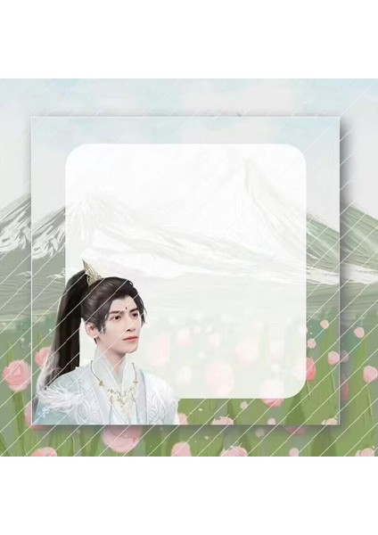 No.8 Tarzı Luo Yunxi Bai Lu Şekil Yapışkan Notlar Hao Yi Xing Sevimli Yapışkan Basit Çıkartmalar Not Defteri Okul Ofis Malzemeleri Kırtasiye (Yurt Dışından)