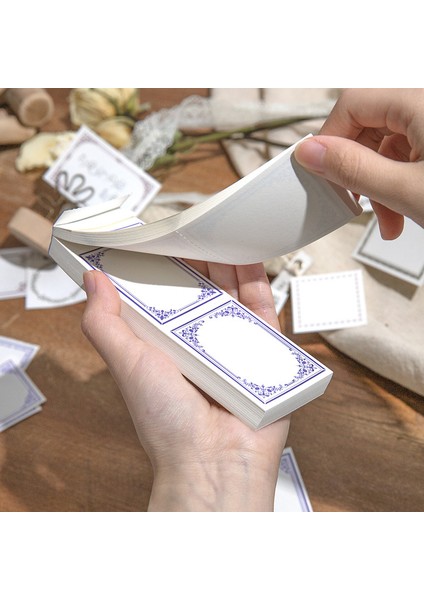 J Tarzı Ecret Bahçe Bloknot Dekoratif Kırtasiye Scrapbooking Günlüğü Albümü Retro Minimalist Sınır Mesaj Malzemesi Kağıt (Yurt Dışından) indirimleri